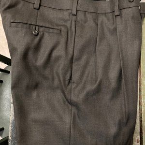Perry Ellis Portfolio 33/30 Pants Olive/Brown